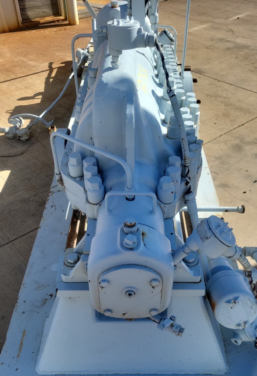 700 GPM @ 1879' TDH, Byron-Jackson #4x6x9C-DVMX, Centrifugal Pump, Horz., BB3, 9/6 Stage, 6" suction, 4" - Image 9