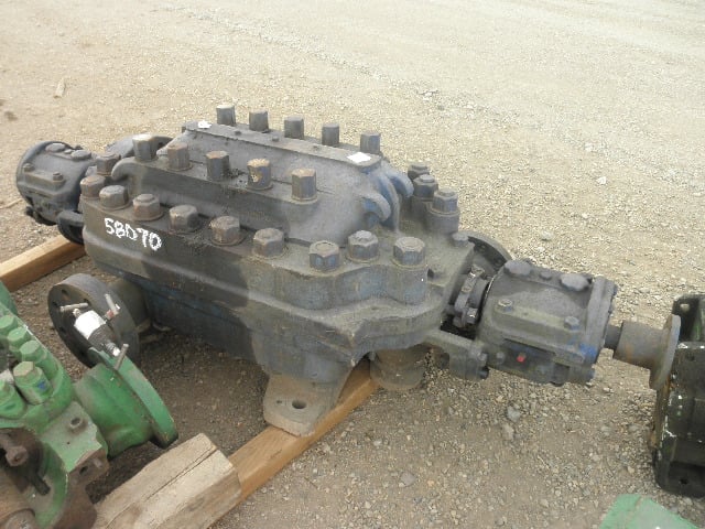 900 GPM @ 1929' TDH, Ingersoll-Rand #4HMT-6, Centrifugal Pump, Horz., BB3, 6-Stage, 6" suction, 4" discharge - Image 1