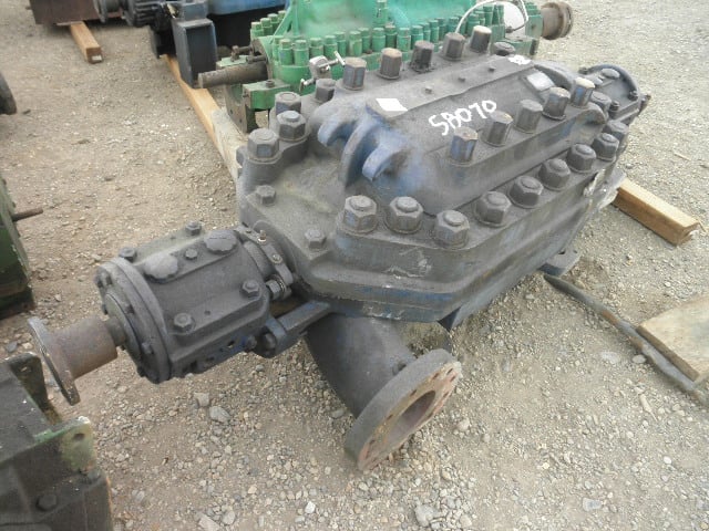 900 GPM @ 1929' TDH, Ingersoll-Rand #4HMT-6, Centrifugal Pump, Horz., BB3, 6-Stage, 6" suction, 4" discharge - Image 4