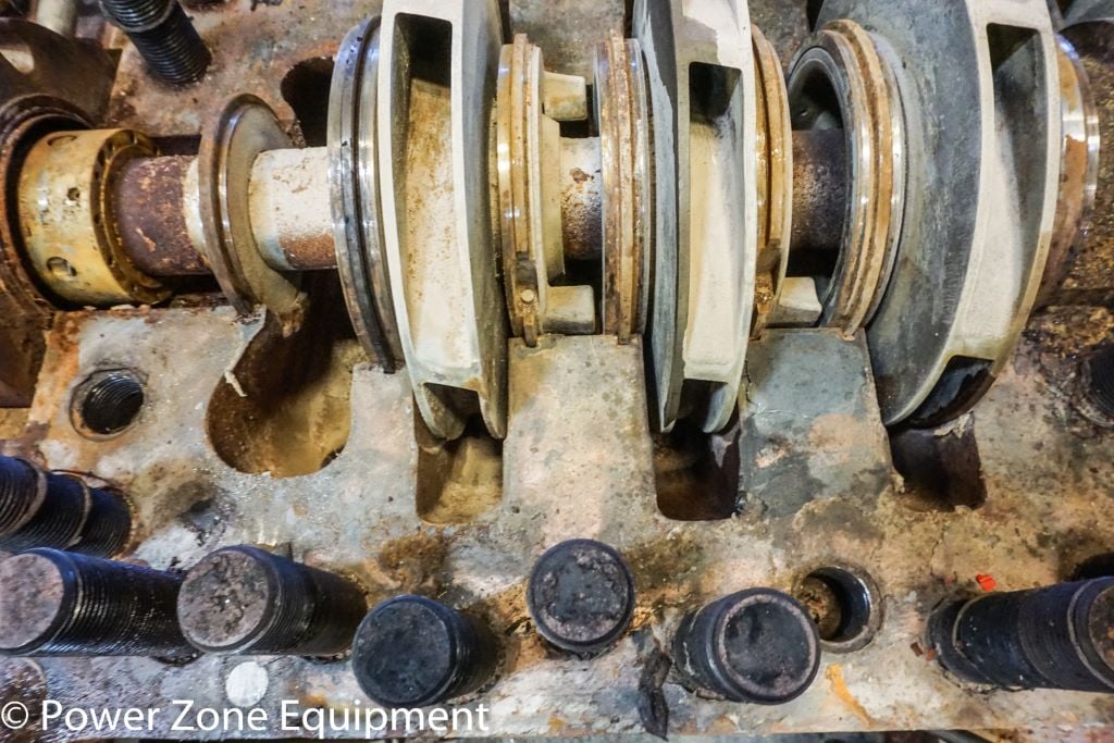 1280 GPM @ 2075' TDH, Ingersoll-Rand #4x11DA-5, Centrifugal Pump, Horz., BB3, 5-Stage, 11" imp., 6" suction - Image 8