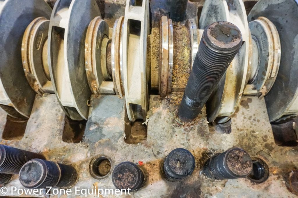 1280 GPM @ 2075' TDH, Ingersoll-Rand #4x11DA-5, Centrifugal Pump, Horz., BB3, 5-Stage, 11" imp., 6" suction - Image 9