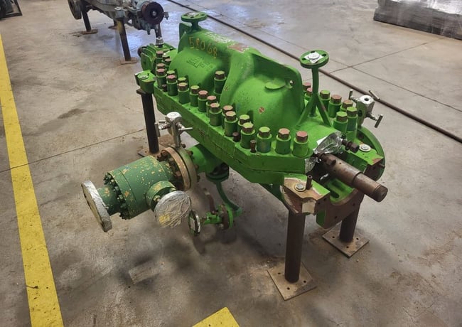 650 GPM @ 2250' TDH, Sulzer Bingham #3x6x9C-MSD, Centrifugal Pump, Horz., BB3, 7-Stage, 9.38" imp., 6" - Image 3