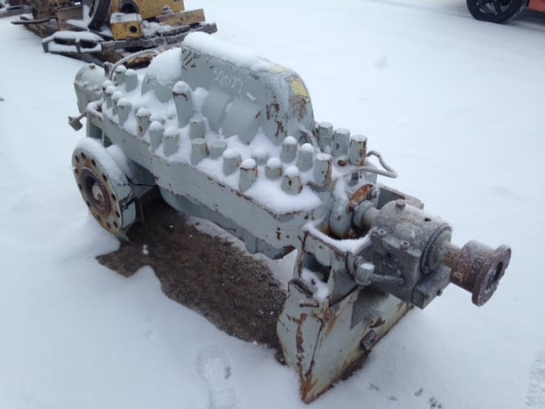 1000 GPM @ 2300' TDH, United #4x11-MSN, Centrifugal Pump, Horz., BB3, 5-Stage, 10.5" imp., 6" suction, 4" - Image 1