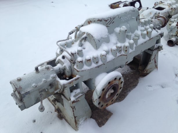 1000 GPM @ 2300' TDH, United #4x11-MSN, Centrifugal Pump, Horz., BB3, 5-Stage, 10.5" imp., 6" suction, 4" - Image 2