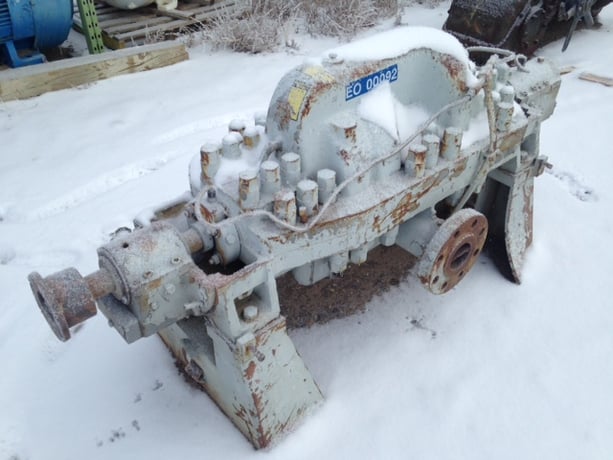 1000 GPM @ 2300' TDH, United #4x11-MSN, Centrifugal Pump, Horz., BB3, 5-Stage, 10.5" imp., 6" suction, 4" - Image 4