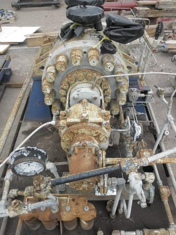 625 GPM @ 2357' TDH, Sulzer Bingham #GSG-100-290/5st, Barrel Centrifugal Pump, Horz., BB5, 5-Stage, 11" imp. - Image 7