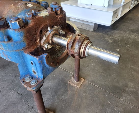 1000 GPM @ 2500' TDH, Ingersoll-Rand #5HMTA-7, Centrifugal Pump, Horz., BB3, 7-Stage, 8" suction, 6" - Image 8