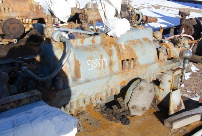 458 GPM @ 2510' TDH, Union #3x4-MOC9, Centrifugal Pump, Horz., BB3, 9-Stage, 9.63" imp., 4" suction, 3" - Image 8