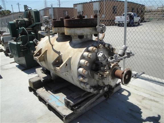 1200 GPM @ 2600' TDH, Sulzer Bingham #6x8x10.5-HT-CP, Barrel Case Hydraulic Turbine Centrifugal Pump, BB5 - Image 5
