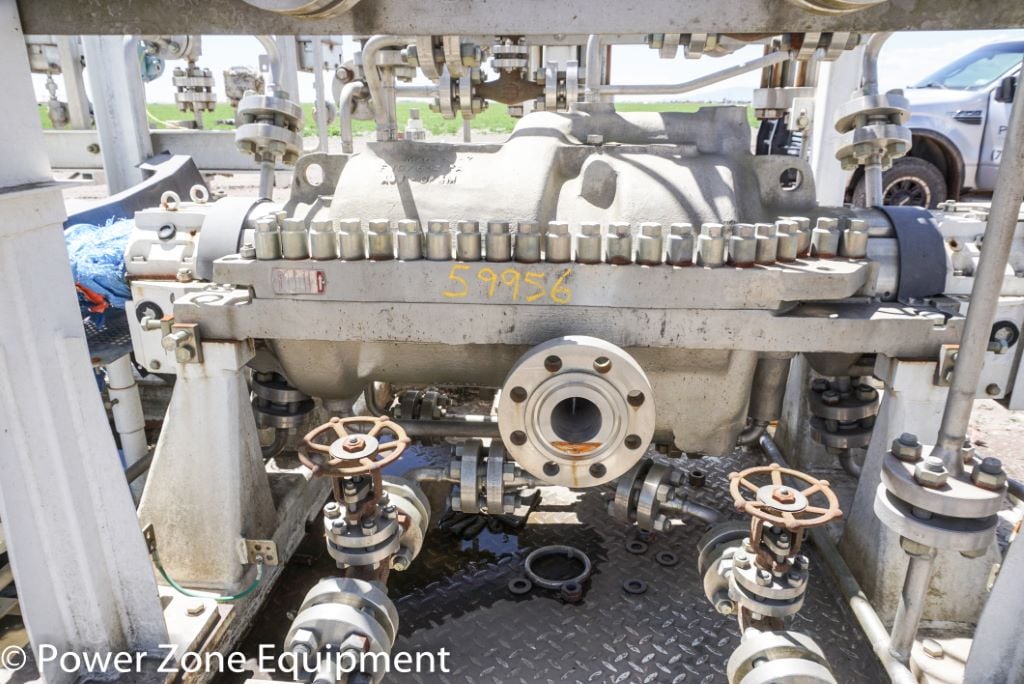 528 GPM @ 2975' TDH, SPX Union #3x4x9-DVMX-N/HH, Centrifugal Pump, Horz., BB3, 7-Stage, 9.85" imp., 4" - Image 6
