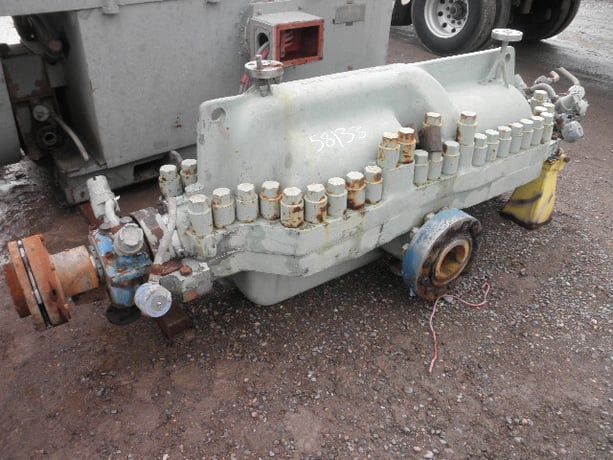 2188 GPM @ 3525' TDH, Sulzer Bingham #6x8x12.5A-MSD, Centrifugal Pump, Horz., BB3, 7-Stage, 12.13" imp., 8" - Image 1
