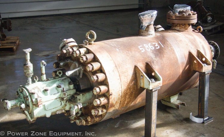 950 GPM @ 3798' TDH, Sulzer Bingham #4x6x10.5B-CP, Barrel Case Pump, BB5, 10-Stage, 6" suction, 4" discharge - Image 4