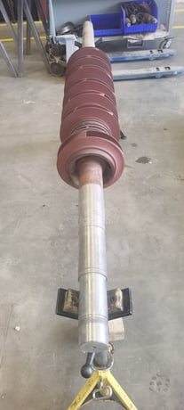 930 GPM @ 2459' TDH, Byron Jackson #4x6x9D-DVMX, Rotating Assembly, 7-Stage, 9.63" imp., 3550 RPM - Image 2