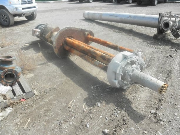 Nagle #TWOR, Vertical Cantilever Sump Pump w/Charge Pump & Electric Motor, 430 GPM @ 85' TDH @ 1164 RPM, 30 HP - Image 1