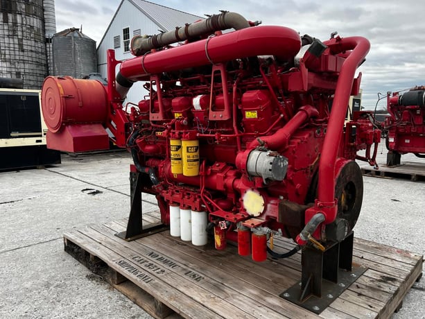 2250 HP Caterpillar #3512, industrial frack engine, 1900 RPM, sound attenuated enclosure 0, 2010 - Image 4