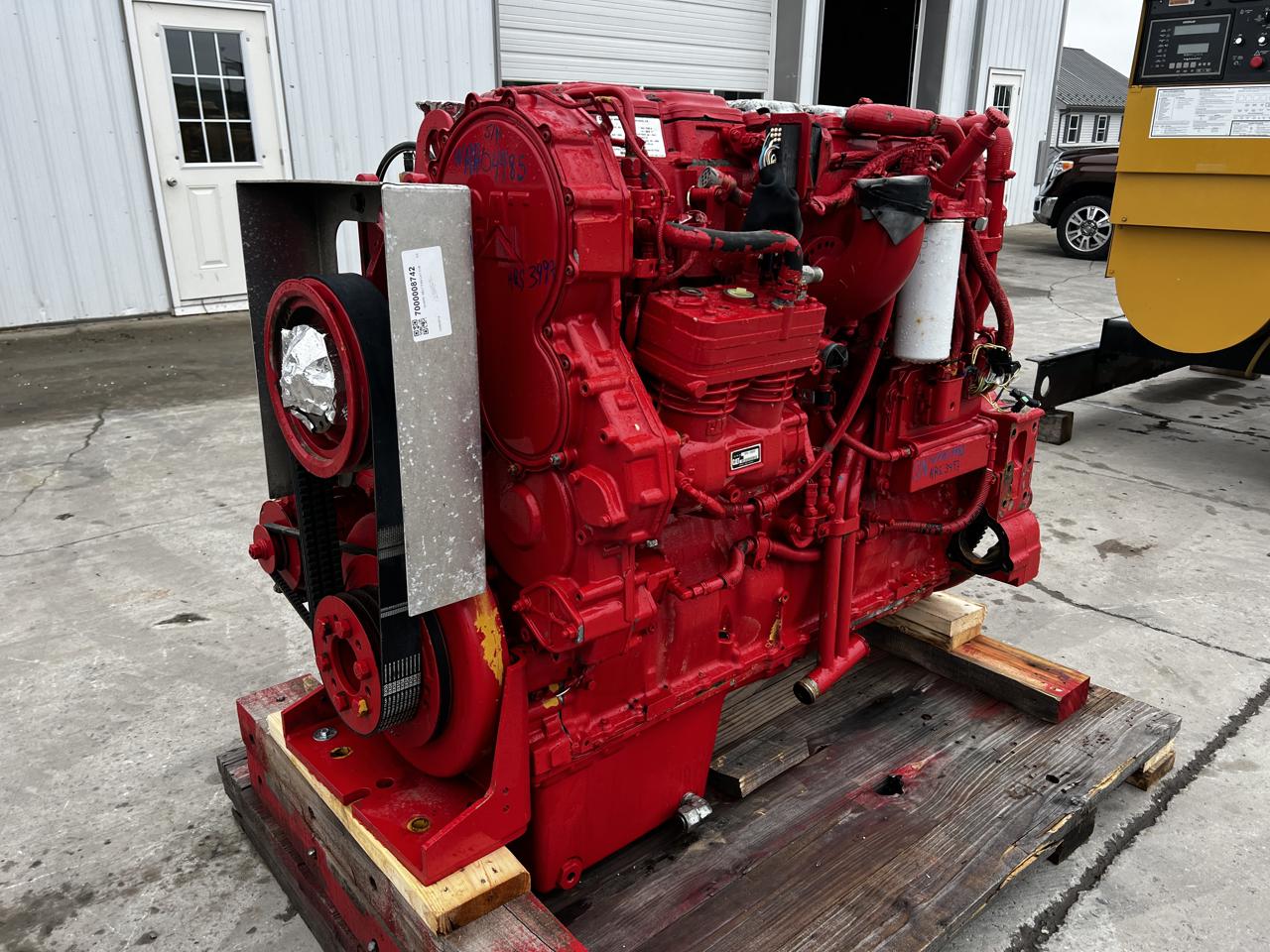 800 HP Caterpillar #C18, industrial engine, 2100 RPM, 3497 hours, EPA Tier 3, sound attenuated enclosure 1 - Image 9