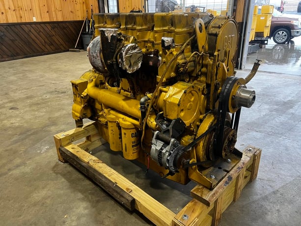 630 HP Caterpillar #C18, industrial engine, EPA Tier 3, sound attenuated enclosure 1, 2011 - Image 6