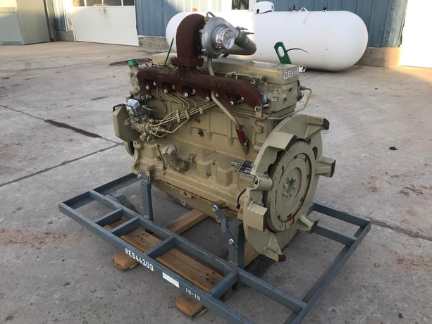 165 HP John Deere, industrial diesel engine, 6 cyl, 2012 - Image 2