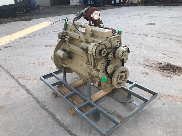 165 HP John Deere, industrial diesel engine, 6 cyl, 2012 - Image 4
