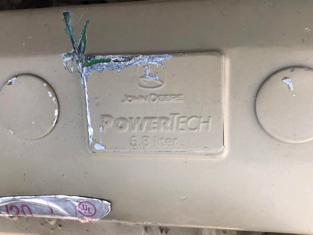 165 HP John Deere, industrial diesel engine, 6 cyl, 2012 - Image 8