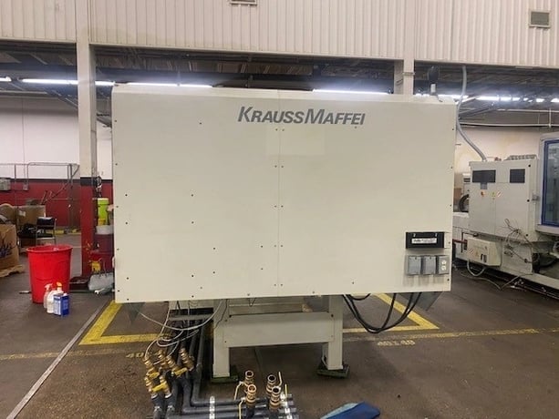 350 Ton, 22.9 oz., Krauss Maffei #KM350-1900C2, horizontal injection molding machine, 60mm screw, 2006 - Image 8