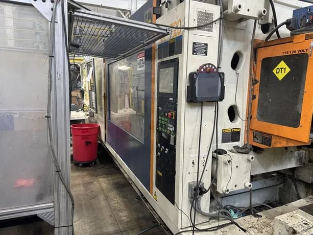 720 Ton, 119.4 oz., UBE #Ultima-UN720W/114E, horizontal injection molding machine, all electric, 2008 - Image 1