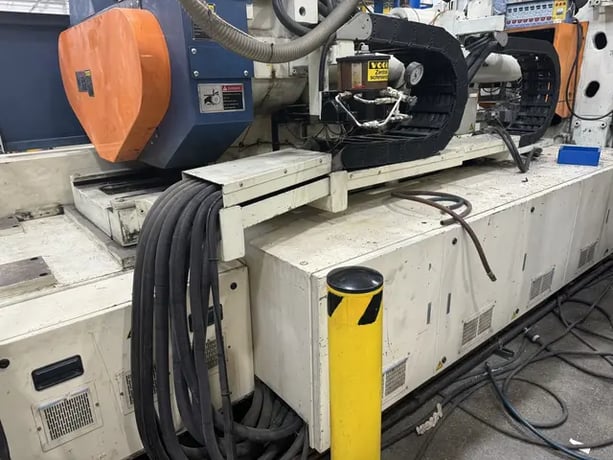 720 Ton, 119.4 oz., UBE #Ultima-UN720W/114E, horizontal injection molding machine, all electric, 2008 - Image 2