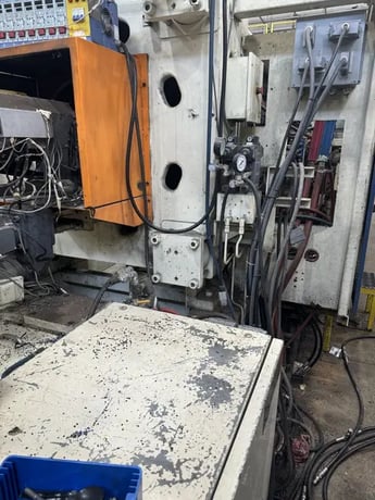 720 Ton, 119.4 oz., UBE #Ultima-UN720W/114E, horizontal injection molding machine, all electric, 2008 - Image 7