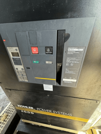 2000 KW Kohler #2000REOZMD, Standby Diesel Generator, Tier 2, sound attenuated enclosure, 277/480 Volts, 361 - Image 3