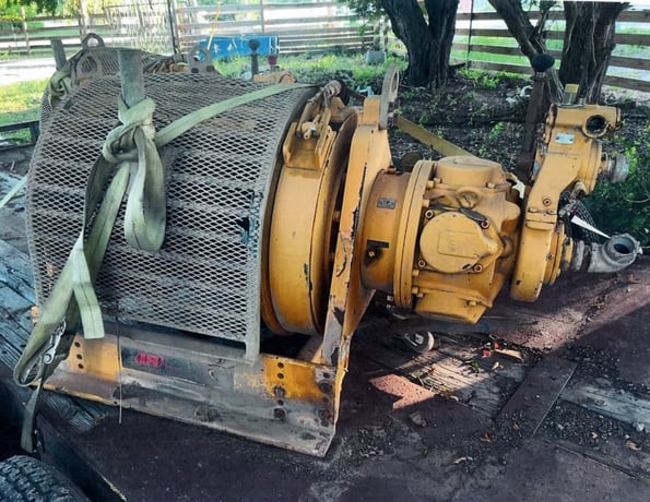 Ingersoll-Rand #FA5I-24MK1P1-CE, Air Winch, 11,000 lbs capacity, 16 m/min, 610' length, 2013 - Image 2