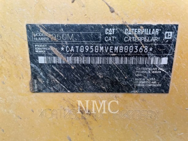 Cat 950M, Wheel Loader, 9833 hours, S/N: EMB00368, 2015 - Image 6