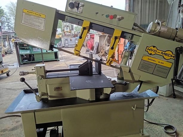 13" x 18" Hyd-Mech #S20, horizontal bandsaw, 1" W x 14' L blade, 75-400 SFM, S/N 20195057, 1995 - Image 1