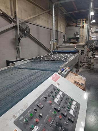 60" Midwest Automation, top & bottom high pressure hot roll laminating line, 2005 - Image 4