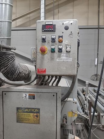 60" Midwest Automation, top & bottom high pressure hot roll laminating line, 2005 - Image 6