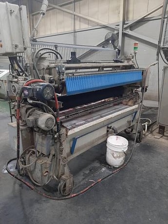 60" Midwest Automation, top & bottom high pressure hot roll laminating line, 2005 - Image 7