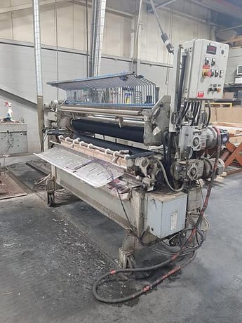 60" Midwest Automation, top & bottom high pressure hot roll laminating line, 2005 - Image 8