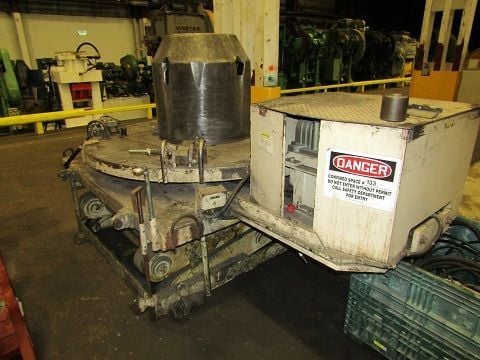 Sakamura #45MM, uncoiler/straightener, 45-65 SPM, 45 mm max wire diameter, 100mm cut-off length - Image 4