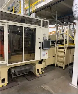 300 Ton, 23 oz., Husky #HyCap-300-RS60/60, horizontal injection molding machine, 60mm screw, 2016 - Image 1