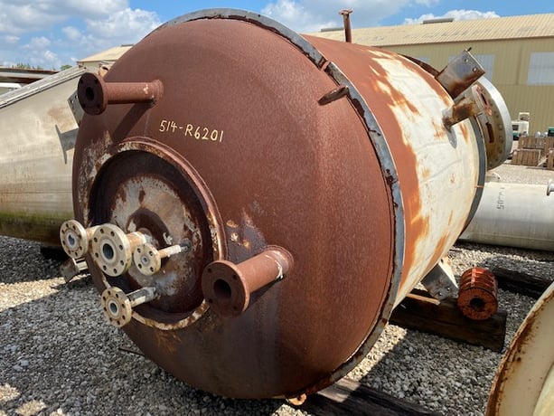 1500 gallon C.H.H. Enterprises reactor, 316L Stainless Steel, 427 psi, Carbon Steel jkt, 142 psi - Image 2