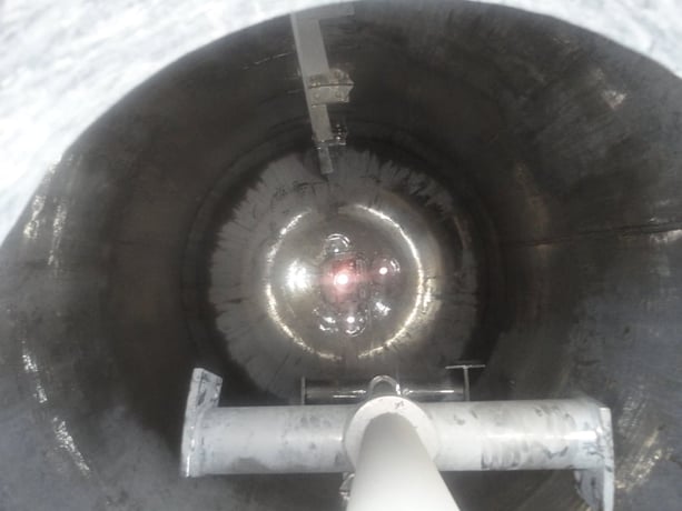 2450 gallon Gulf Coast Alloy Weld.Co. reactor, 316L Stainless Steel, 113 psi/FV, jkt 113 psi - Image 3