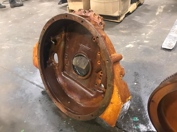 Caterpillar #128-2002, Engine Bell Housing, sound attenuated enclosure 0, fits 3406/C15/C18/C16 Cat Engines - Image 1