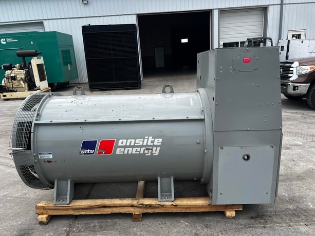 2200 KW, 1800 RPM, MTU #2000RXC6DT2, Generator End, sound attenuated enclosure 00, 3 phase, 4-wire, 2500 kVA - Image 1