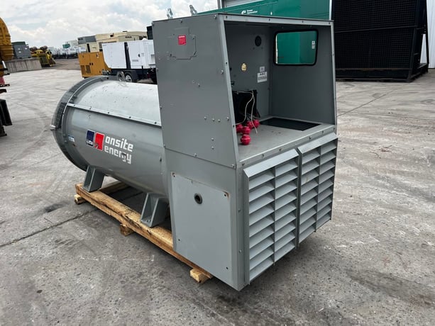 2200 KW, 1800 RPM, MTU #2000RXC6DT2, Generator End, sound attenuated enclosure 00, 3 phase, 4-wire, 2500 kVA - Image 2