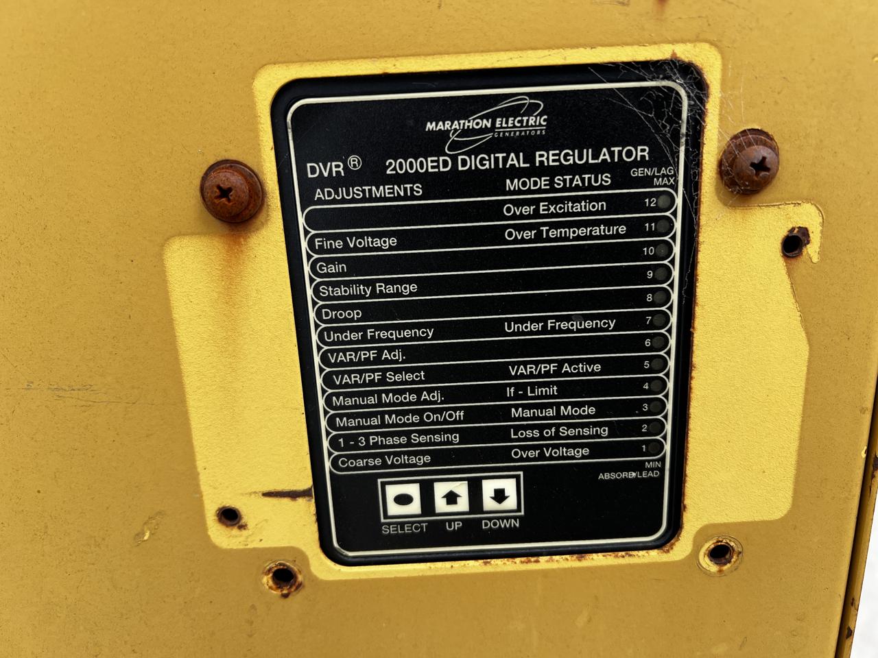 300 KW, 1800 RPM, Caterpillar #432PSL6402, Generator End, sound attenuated enclosure 1, 3 phase, 4-wire, 480 - Image 4