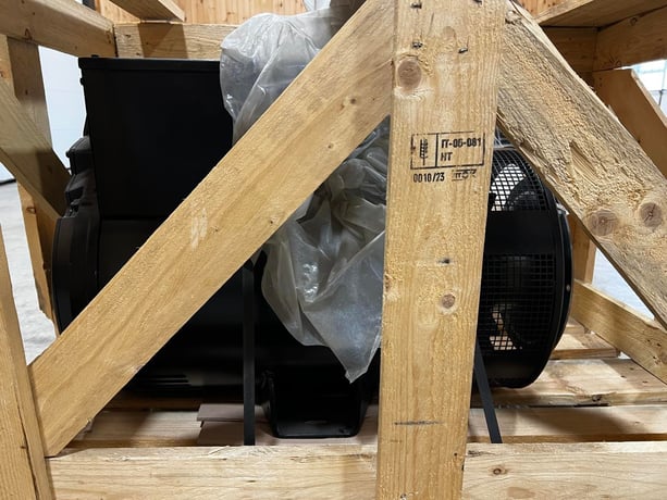 100 KW, Marelli Motori #MXB225MB4, Generator Head, sound attenuated enclosure 3, 1 & 3 phase, 12-wire - Image 5