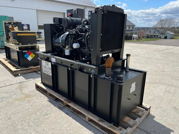 30 KW Generac #0059261, diesel generator set, 120/240 Volts, 1-phase, 154 hours, 49 HP @ 1800 RPM - Image 5