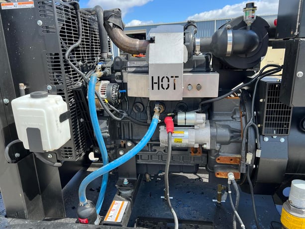 30 KW Generac #0059261, diesel generator set, 120/240 Volts, 1-phase, 154 hours, 49 HP @ 1800 RPM - Image 8