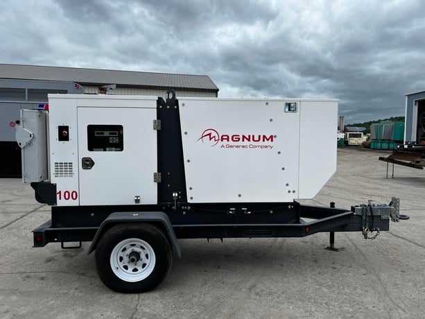 100 KW Magnum #MGG100M, Natural gas generator set, 480 Volts, 150 HP @ 1800 RPM, Generac EGNXB08.92C5 engine - Image 4