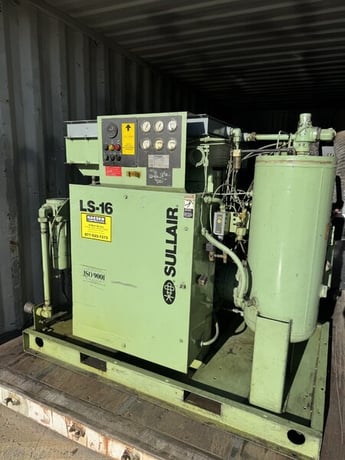 Sullair #LS-16, rotary screw compressor, 75 HP - Image 5