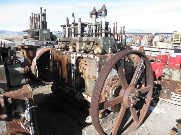 155 GPM @ 2490 psi, Ajax #Q-250-M, Quintuplex Pump, 5" stroke, 2.25" plungers, 6" suction, 4" discharge, 250 - Image 4